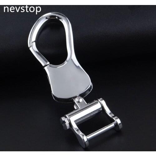 Creative men waist buckle key pendant logo Keychain car key ring opening activities of creative personality