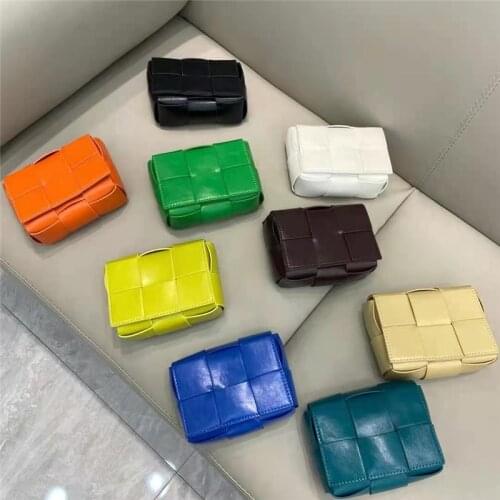 Mini Lipstick Bag Oil Wax Leather Small Clutch Luxury Designer Womens Crossbody Bag for Female Coin Purse Shoulder Bag