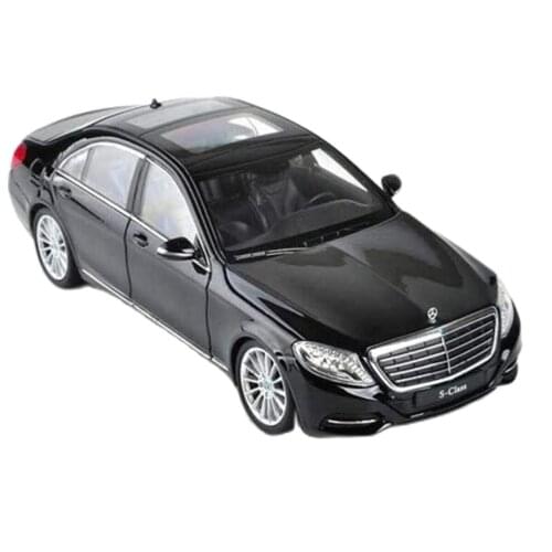 Welly 1/24 Scale Mercedes-Benz S Class Model Car Black