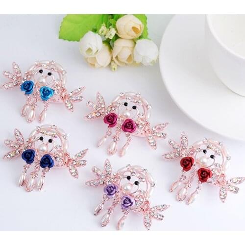 Creative new Korean version of pearl exquisite gripping clip fashion womens crab hairpin hair accessories