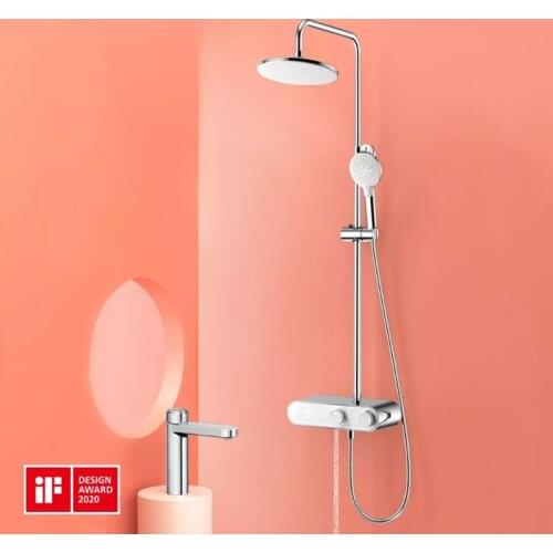 Youpin Diiib Future-O Handheld Shower Head Set Liquid Silicone Water Outlet Automatic Descaling Real-time Display theTemperature