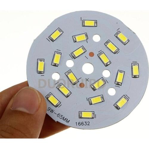 9W SMD5730 LED cob Lamp panel(plate) module Warm 3000k /White 6000k 900-1080LM bulbs/spotlights Free shipping 10pcs