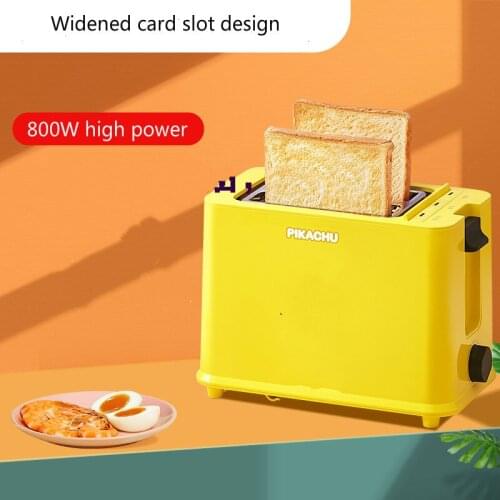 Toaster household slice multifunctional breakfast machine automatic soil toaster small toaster pressure heating