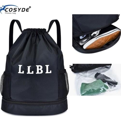 Cosyde Drawstring Waterproof Swimming Backpack Dry Wet Bag Camping Sports Bags Travel Pool Beach Swimsuit Rucksack For Shoes