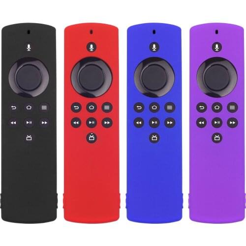 For Fire TV Stick Lite Shockproof Silicone Remote Control Protective Case Anti-Fall Shock-Resistant Waterproof Protectives Cover