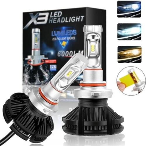 X3 automotive LED headlight headlight H4 LED H11 near and far light