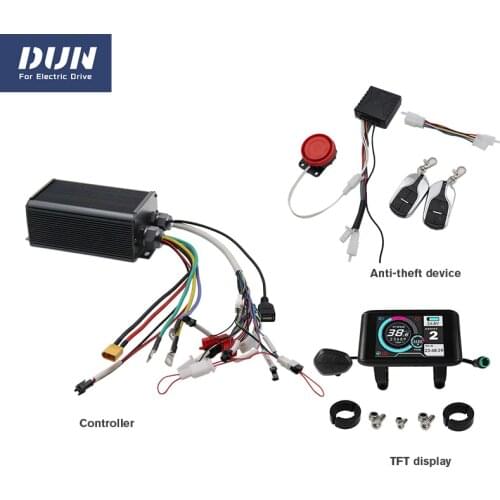 48V/60V/72V 1000W 45A Sabvoton SVMC7245-M Electric Bicycle Programmable Controller with PAS Display Anti Theft Device for Bike