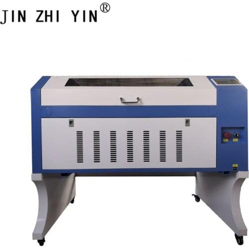6090 cup laser engraving machine with 80W EFR laser tube Ruida 6442s system laser cutting glass engraving machine