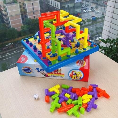 80 Piece Interlocking Pipeline Maze Building Set - Open Ended Construction Toy For Ages 4 And Up