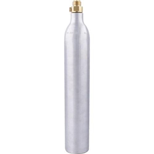 AU/NZ 0.6L Soda Cylinder Co2 Bottle Tank,150BAR/2200PSI High Pressure Soda Water Bottle Aluminium Co2 Cylinder with Valve CGA320