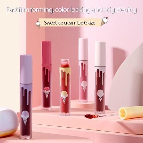 Water Gloss Lip Glaze With One Stroke Of Color Fast Film Formation Moisturizing Multi-color Lipstick Long Lasting Makeup TSLM1