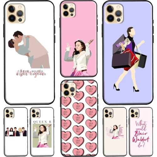 Blair Waldorf Chuck Gossip Girl Phone Case For Apple iPhone 12 11 Pro Max mini SE 2020 X XR XS Max 7 8 Plus Cover Coque