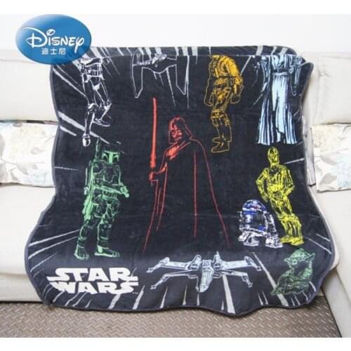 Disney Star Wars Coral Fleece Blanket Throw Spring Cheap Blanket 120x150cm for Children Boys Birthday Present