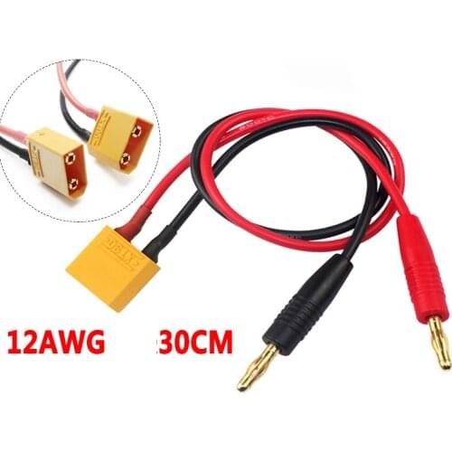 Smart Balance Charger Adapter Cable B6 Lithium Battery Charger 4.0mm Banana Plug to XT90 Head