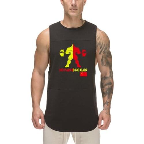 Workout Muscle Vest Mens Tank Top Gym Stringer Clothing Bodybuilding Mesh Fitness Singlets Sleeveless Sportswear Undershirt