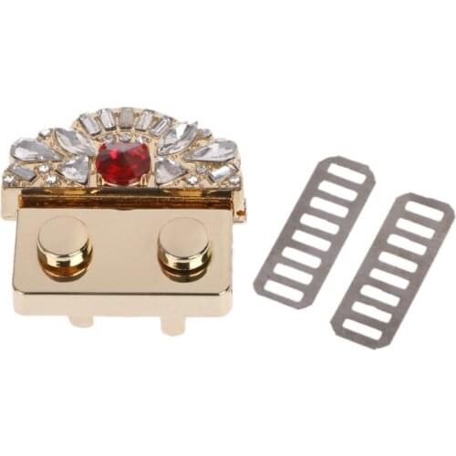 2019 Metal Fashion Clasp Turn Twist Lock for DIY Handbag Craft Bag Purse Hardware Accessories