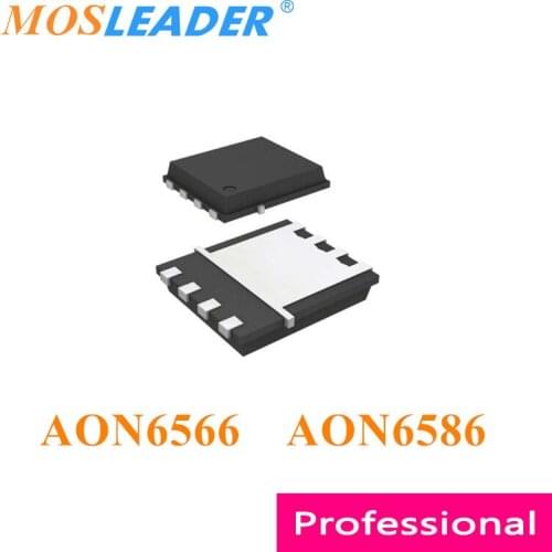 Mosleader AON6566 AON6586 DFN5X6 100PCS 500PCS 1000PCS QFN8 N-Channel 30V Chinese High quality Mosfets
