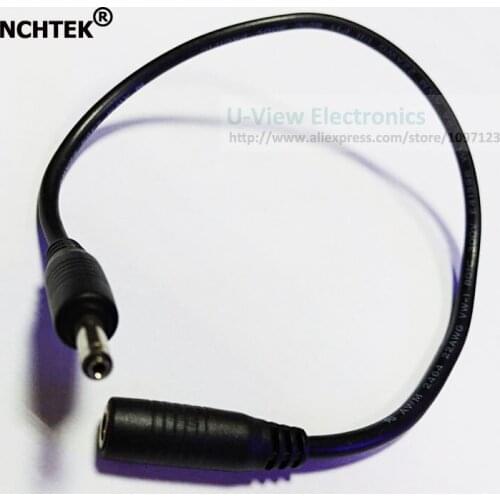 NCHTEK DC Power 3.5x1.35mm Male to 3.5*1.35mm Female Extension Connector Adapter Cable About 30CM/Free Shipping/10PCS
