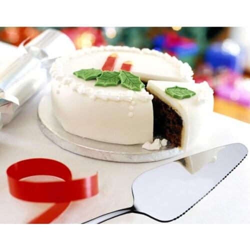 9.25'' 401 Stainless Steel Cake Pizza cake Shovel Knife 4 Color Butter Knife Bakeware Cake Spatula Tool baking & pastry spatulas