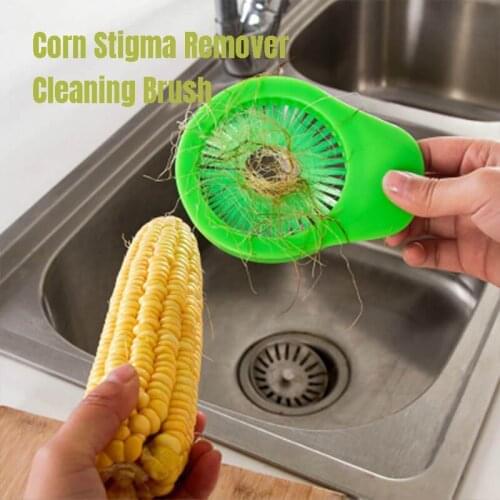 Corn Stigma Remover Cleaning Brush Fruit and Vegetable Cleaner Corn Stigma Remover Cleaning Brush