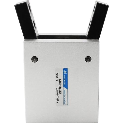 Finger cylinder pneumatic gripper cylinder pneumatic mechanical finger grip cylinder Y line MCHA-16/20/25/32 MCHA