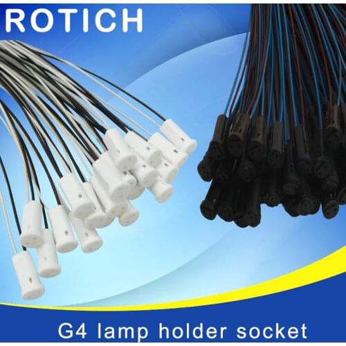 10pcs Free shipping,high quality 57CM Crystal lamp holder lamp holder socket,G4 led/G4/bulb plug,12V 10-20W,lighting accessories
