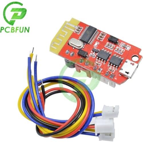 CT14+ Micro 4.2 Stereo Bluetooth Power Amplifier Board Module 5VF 5W+5W Mini Charging Port for Refitting Idle Sound Box 3.7-5V