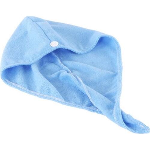 Microfiber Hair Wrap Towel Drying Bath Spa Head Cap Turban Twist Dry Shower Hot