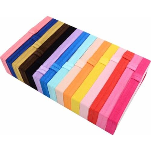 5/8 Inch Interchangeable Stretch Elastic FOE Headbands Girls Kids hair head bands bows accessories for children hair wrap