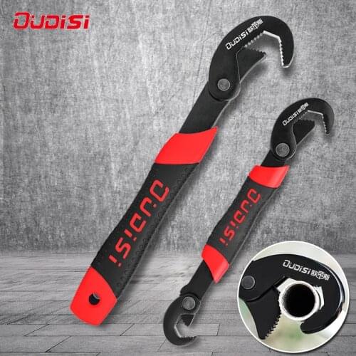 OUDISI Profession Multi-Function Universal Adjustable Key Wrench Set Snap Hand Tools For Nuts and Bolts of Shapes and Sizes