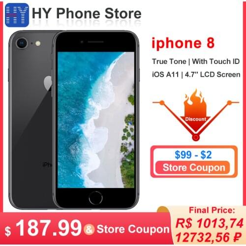 Apple iphone 8 plus 256GB/64GB ROM Unlocked Smartphone iOS 11 12MP+7MP Camera 5.5" screen iPhone8 plus Cell phone