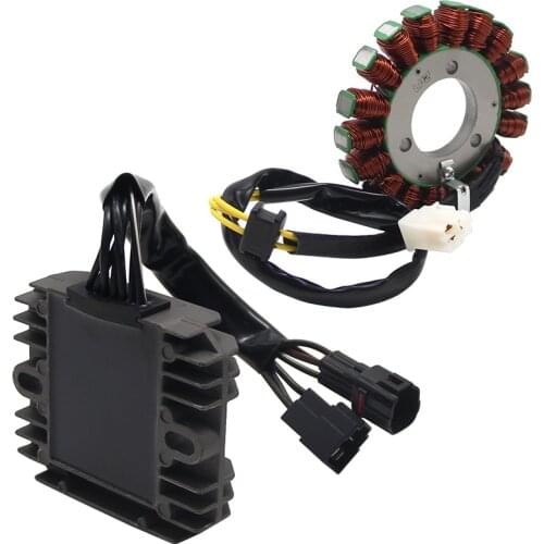 Motorcycle Voltage Regulator Rectifier+Ignition Magneto Stator Coil For Suzuki GSXR600 GSXR750 31401-01H00 32800-02H00 3280021H0