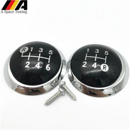 5/6 Speed MT Gear Shift Knob Emblem Cap Cover for TOYOTA Corolla 1.8MT 2007-2013 / RAV4 AVENSIS YARIS D4D URBAN ALTIS SCION