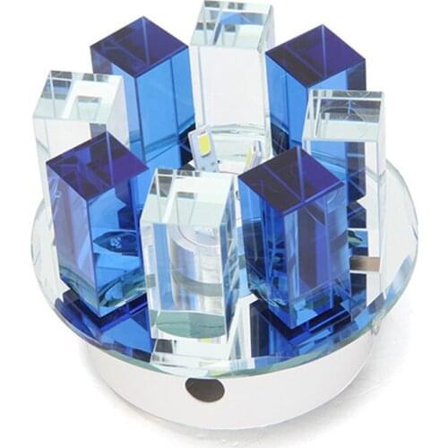 Modern Crystal Porch Ceiling Lamp Bedroom Hallway Living Room Semi Flush Mounted Corrider Ceiling Lights TV Front Ceiling Lamps