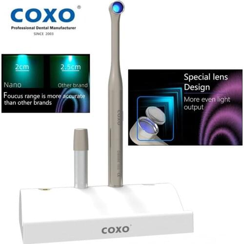 Dental Supplies COXO LED Curing Light with caries detector Composite Resin Cure Lamp DB686 NANO