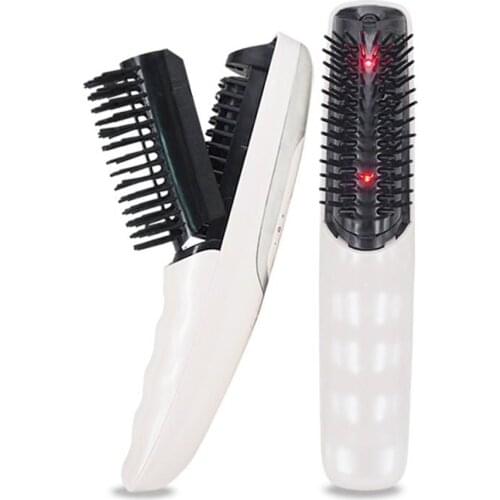 Hair Growth Care Electric Wireless Infrared Ray Massage Comb Hair follicle Stimulate Anti Dense Anti Hair-loss Head Massager
