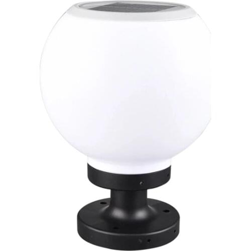 Solar Light Outdoors LED Solar Power Garden Light Square Post Lights Column Light for Outdoor Garden Porch Wall Lamps