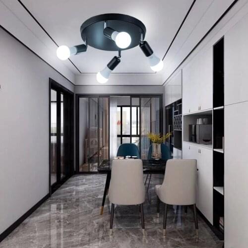 Rotatable Chandelier Dining Parlor Lamp Bedroom Restaurant Lighting E27 E26 Living Room Home Decor Lights Chandeliers Ceiling