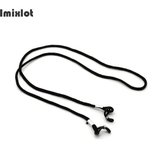 10PCS New 75CM Black Nylon Glasses Chain Lanyard Anti-slip Sunglasses Chains Strap Eyewear Eyeglasses Rope for Women Men