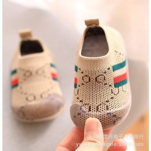 2021 Spring Non-slip Shoes Kid Baby First Walkers Shoes Infant Toddler Shoes Girls Boy Casual Mesh Shoes Soft Bottom Comfortable