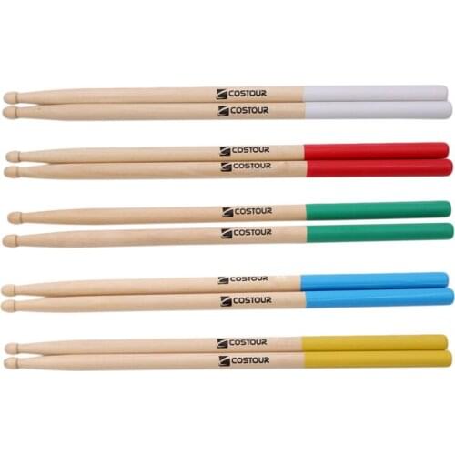 Drums Sticks for Kids Anti Slip Portable Drumsticks 7A Maple Wood for Electronic Jazz Drum Kit Drummer Pro Unisex