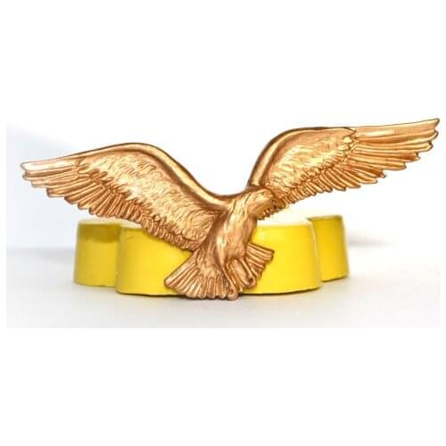 DW0003F Fondant Molds Rubber Flexible Food Safe Mould Mold for Resin Seagull Flying Bird Silicone Clay Soap Butter Pat Furniture