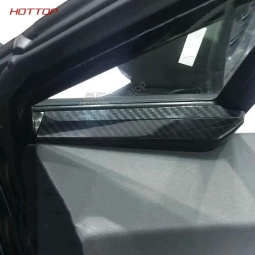 Car Carbon Fiber Interior Front A Pillar Decoration Trim Windows Stickers For Toyota C-HR CHR 2016 2017 2018 2019 2020 Parts