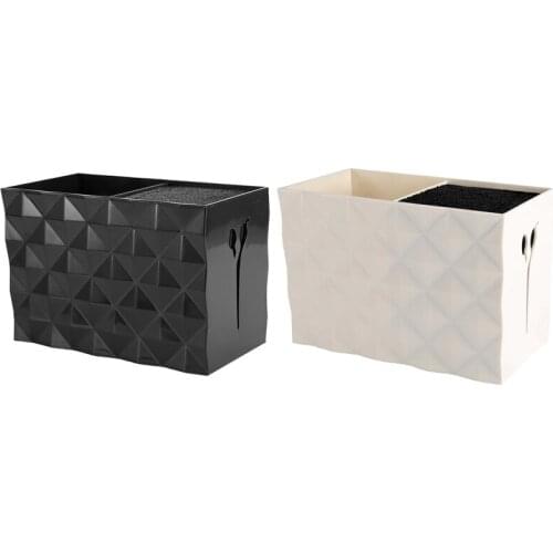 Professional Salon Shear Holder for Stylist Scissors Rack Holder Case Hair Clips Storage Box Hairdressing Combs Organizer