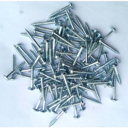 100pcs/lot M4-25 High Strength Self-tapping Screw Self Tapping Screws for Pocket Hole Jig Woodworking