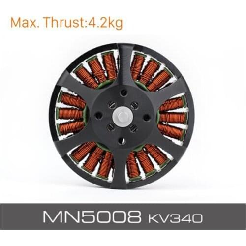 T-motor MN5008 KV170 KV340 KV400 Brushless Motor Antigravity light & efficient 6-12S 4.2KG Max Trust P17x5.8 / P18x6.1" PROP