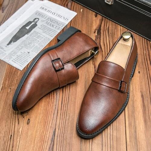 Big Size 38-47 Wedding Loafers Luxury Brand Designer Shoes Men High Quality Casual Shoes Vintage Tassel Formal Dress Shoes