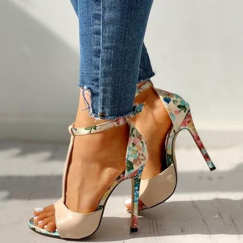 2021 New High Heels Sandals Women Rome Sexy Fish Mouth Gladiator Female Fashion New Plus Size Heel Summer Shoes