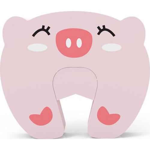 1Pc Cute EVA Baby Safety Door Stops Cartoon Animal Cabinet Security Door Card Child Protection Door Stopper Children Locks