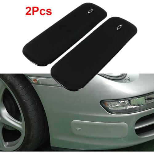 2Pcs Car Bumper Protector Guard Strip Auto Anti-collision Strip Bumper Corner Guard Protector Anti-rub Car Sticker